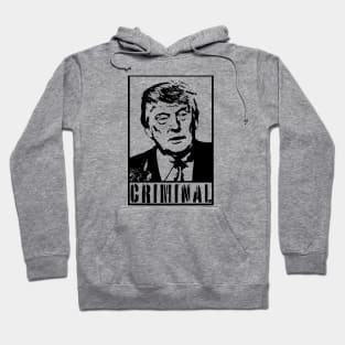 Anti Trump Criminal Hoodie